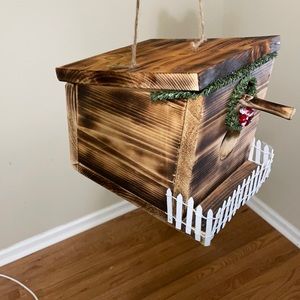 Handmade birdhouse